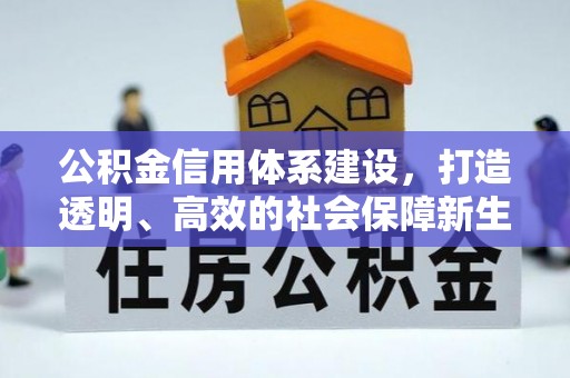 恭城公积金信用体系建设，打造透明、高效的社会保障新生态