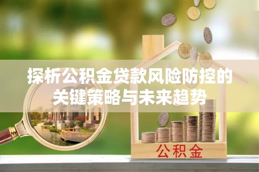 恭城探析公积金贷款风险防控的关键策略与未来趋势