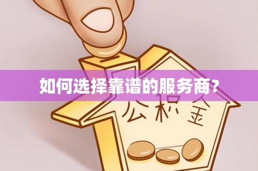 恭城如何选择靠谱的服务商？